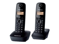 Bilde av Panasonic Kx-tg1612 - Trådløs Telefon Med Anrops-id - Dect - Treveis Anropskapasitet - Trekullgrå + Ekstra Håndsett