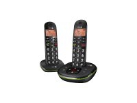 DORO PhoneEasy 105wr Duo - Trådløs telefon - svarersystem med anrops-ID - DECT\GAP - svart + ekstra håndsett Tele & GPS - Fastnett & IP telefoner - Trådløse telefoner