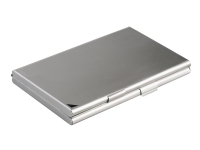 Bilde av Durable Business Card Holder/case Duo - Visittkortboks - Aluminium - Sølv