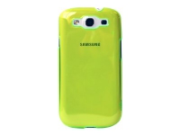 PURO Crystal - Beskyttende deksel for mobiltelefon - grønn - for Samsung Galaxy S III Tele & GPS - Mobilt tilbehør - Deksler og vesker