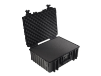 B&W outdoor.case Type 6000 - Hard eske - polypropylen - svart Foto og video - Vesker - Kompakt