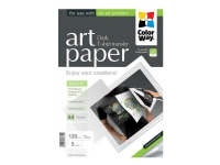 ColorWay ART T-shirt transfer Special Dark - Bomull - A4 (210 x 297 mm) - 120 g/m² - 5 ark iron-on transfer photo paper Papir & Emballasje - Hvitt papir - fotopapir