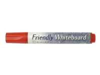 Ballograf Friendly - Markør - ikke-permanent - for whiteboard - rød - alkoholbasert blekk - medium Skriveredskaper - Markør - Whiteboardmarkør