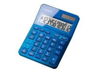 Canon LS-123K - Skrivebordskalkulator - 12 sifre - solpanel, batteri - metallic blå Kontormaskiner - Kalkulatorer - Tabellkalkulatorer