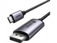 UGREEN CM556 USB-C to DisplayPort 8K cable 3m (black) Tele & GPS - Mobilt tilbehør - Deksler og vesker