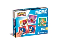 Clementoni Memo Sonic, kortspill, minne, 4 år Leker - Spill