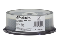 Verbatim M-Disc - 25 x BD-R - 25 GB 4x - blekkstråleskrivbar overflate, skrivbar innerring - spindel PC-Komponenter - Harddisk og lagring - Lagringsmedium