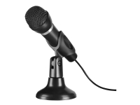SPEEDLINK SL-8703-BK CAPO Desk & Hand Microphone - Mikrofon - svart TV, Lyd & Bilde - Hodetelefoner & Mikrofoner