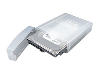 ICY BOX IB-AC602a - Beskyttelsesboks for harddisk - gjennomsiktig PC-Komponenter - Harddisk og lagring - Harddisk tilbehør