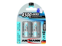ANSMANN PREMIUM Baby C - Batteri 2 x HR14 - NiMH - 4500 mAh PC tilbehør - Ladere og batterier - Diverse batterier