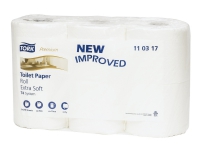 Bilde av Toiletpapir Tork T4 Premium Soft Hvid 3-lags - (7 Pakker X 6 Ruller Pr. Karton)