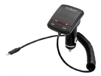 Technaxx - FM-sender / strømadapter for mobiltelefon, digital spiller, nettbrett TV, Lyd & Bilde - Stereo - Radio (DAB og FM)
