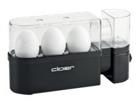 Cloer 6020 - Eggkoker - 300 W - sort Kjøkkenapparater - Kjøkkenmaskiner - Eggekoker