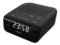 Sencor SRC 136 B - Klokkeradio - svart
