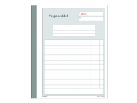 Mayland - Forsendelsesbok - 50 ark - 148 x 200 mm - triplikat - blåpapirkopi - nummerert Papir & Emballasje - Blokker & Post-It - Blanketter & bokføring