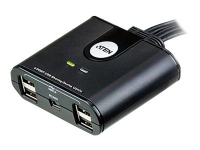 ATEN US424 4-Port USB Peripheral Sharing Device - USB-periferdelesvitsj - stasjonær PC tilbehør - KVM og brytere - Switcher