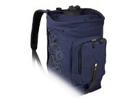 Case Logic Canvas Backpack/Duffel - Notebookryggsekk - 15.4 - blå PC & Nettbrett - Bærbar tilbehør - Vesker til bærbar