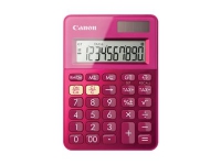 Canon LS-100K - Skrivebordskalkulator - 10 sifre - solpanel, batteri - metallisk rosa Kontormaskiner - Kalkulatorer - Tabellkalkulatorer