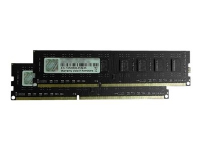 G.Skill NT Series - DDR3 - sett - 16 GB: 2 x 8 GB - DIMM 240-pin - 1600 MHz / PC3-12800 - CL11 - 1.5 V - ikke-bufret - ikke-ECC PC-Komponenter - RAM-Minne - DDR3