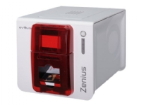 Evolis Zenius Expert Line - Plastkortskriver - farge - fargesublimering/termooverføring - CR-80 Card (85.6 x 54 mm) - 300 dpi - inntil 500 kort/time (mono) / inntil 150 kort/time (farge) - kapasitet: 50 kort - USB, LAN - brannrød Skrivere & Scannere - And