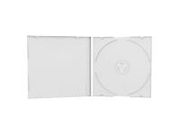 MediaRange - Tynn CD-oppbevaringseske - kapasitet: 1 CD, 1 DVD - blank