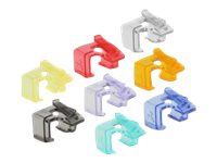 Bilde av Delock Rj45 Repair Clip Starter Set - Reparasjonsklips For Nettverkskontakt - Assorterte Farger (en Pakke 16)