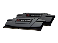 G.Skill Ripjaws V - DDR4 - sett - 64 GB: 2 x 32 GB - DIMM 288-pin - 4400 MHz / PC4-35200 - CL19 - 1.5 V - ikke-bufret - ikke-ECC - klassisk svart