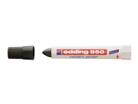 Bilde av Edding 950 Industry - Markørstift - Permanent - For Metall, Papir Med Ru Overflate - Svart - 10 Mm - Retraktil