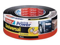 Tesa extra Power Universal - Kanaltape - 48 mm x 50 m - svart