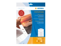 HERMA Fotophan - Hylse x 10 Arkivering - Elastikmapper & Chartekker - Plastlommer