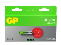 Alternativ bild 0 för GP Battery Super Alkaline AAA/LR03 16-pack