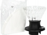Hario Immersion Switch set - drip V60-02 + filters