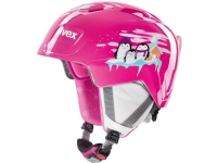 Uvex Manic Penguin skihjelm til børn pink 51-55 Sport & Trening - Sikkerhetsutstyr - Skihjelmer