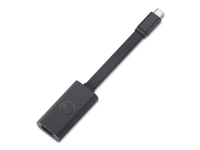 Dell SA124 - Video adapter - 24 pin USB-C hann til HDMI hunn - 4K 144Hz støtte, 8K 60 Hz (7680 x 4320) støtte (DSC), FEC