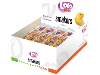 Lolo Pets Smakers box for kanariefugl, frugt, 12 stk./box Kjæledyr - Fugl - Fuglfôr