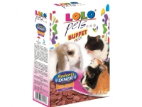 Lolo Pets A la carte flakes - rødbede 40 g Kjæledyr - Små kjæledyr - Snacks til gnagere