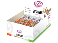 Lolo Pets Smakers box for gnavere og kanin, popcorn, 12 stk./box Kjæledyr - Små kjæledyr - Snacks til gnagere