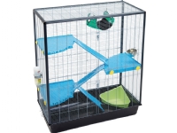 Savic Zeno 3 Empire KD gnaverbur, grå, 100x50x118cm