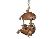 Vadigran Bird Toy coconut and bamboo 36cm Kjæledyr - Fugl - Bure & Leker
