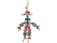 Vadigran Bird Toy Scarecrow multicoloured 29cm Kjæledyr - Fugl - Bure & Leker