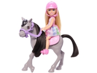 Barbie Mattel Chelsea dukke + ponni HTK29