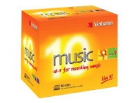 Verbatim Live It! - 10 x CD-R (80 min) 16x - CD-eske PC-Komponenter - Harddisk og lagring - Lagringsmedium