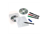 Hama CD-ROM Paper Sleeves - CD-lomme - kapasitet: 1 CD - hvit (en pakke 50) PC-Komponenter - Harddisk og lagring - Medie oppbevaring