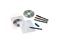 Hama CD-ROM Paper Sleeves - CD-lomme - hvit (en pakke 100)