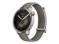 Bilde av Amazfit Balance - Aluminiumslegering - Smartklokke Med Stropp - Nylon - Håndleddstørrelse: 150-210 Mm - Display 1.5 - Wi-fi, Bluetooth - 35 G - Sunset Grey