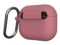 Bilde av [u] Protective Case For Airpods (3rd Gen, 2021) - Dot Dusty Rose - Eske For Trådløse øreplugger - Silikon - Støvet Rosa - For Apple Airpods (3. Generasjon)