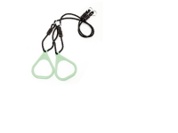 Produktfoto för Hörby Bruk Trapetsringar med rep, Ljusgrön