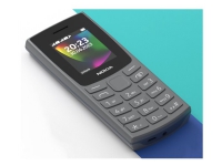Nokia 105 (2023) - dual-SIM - Charcoal - 2G (operational until 31 dec. 2025) Gaming - Spillkonsoll tilbehør - Diverse