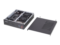 Bilde av Shuttle Barebone Dh670 V2 Black S1700 Uten Kortleserkontakt Lga1700 Alder Lake-s - Barebone