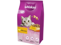 WHISKAS Cat Adult med kylling - tørfoder til katte - 7 kg